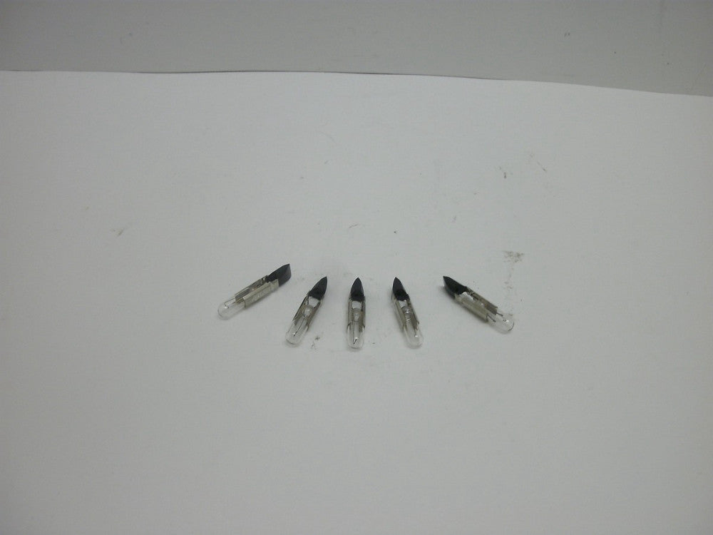 JKL SM-1250L LAMP T1.5 12V SLIDE BASE CLEAR LAMP .05A(LOT OF 5) NEW WITH OUT BOX