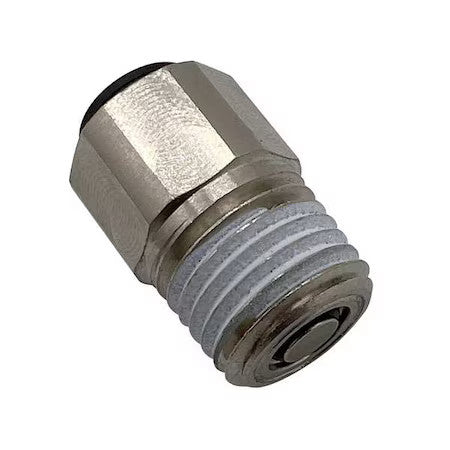 Legris 3091 56 14 Fractional Push-To-Connect Fitting, Nylon, Black
