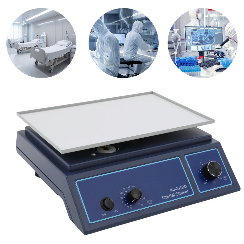  110V Orbital Shaker Adjustable Lab Mixing Oscillator Horizontal Rotator Shaker