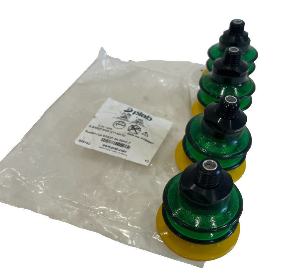 NEW LOT OF 4 PIAB 0106047  SUCTION CUPS BX52P.4K.05AC.F