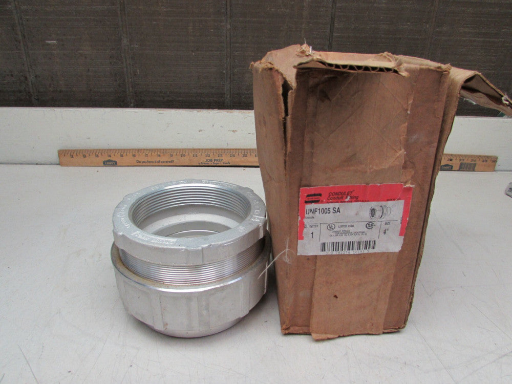 CROUSE-HINDS UNF-1005 SA 4" EXPLOSION PROOF UNION NEW IN BOX MAKE OFFER !!