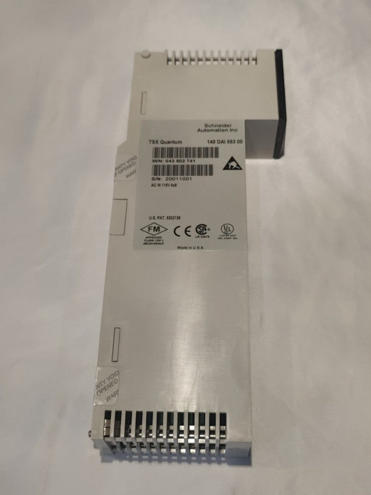 Schneider Electric 140DAI55300 Modicon Quantum 32-P Discrete 115VAC Input Module
