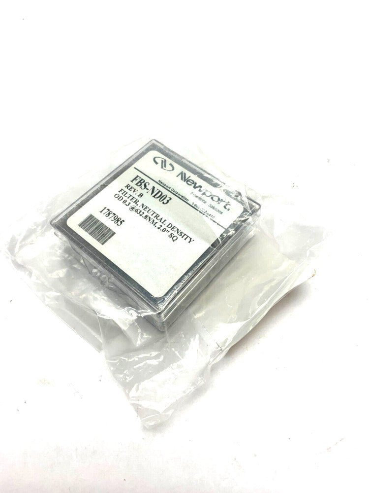 Newport FBS-ND03 Rev. B Neutral Density Filter OD 0.3 @632.8NM 2.0" SQ