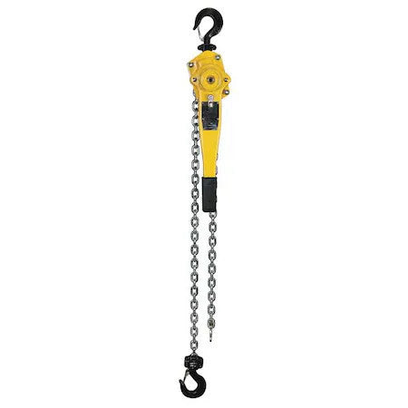 Oz Lifting Products Oz150-5Lhop Lever Chain Hoist, 3,000 Lb, 5 Ft, Hook Mounted