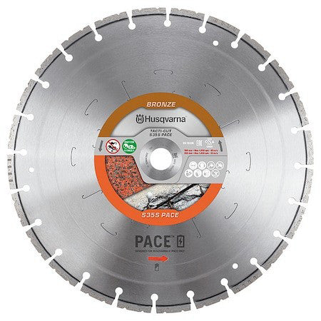 Husqvarna Tacti-Cut S35s Pace 12 Diamondsawblade, Diam:12, Arbor:1