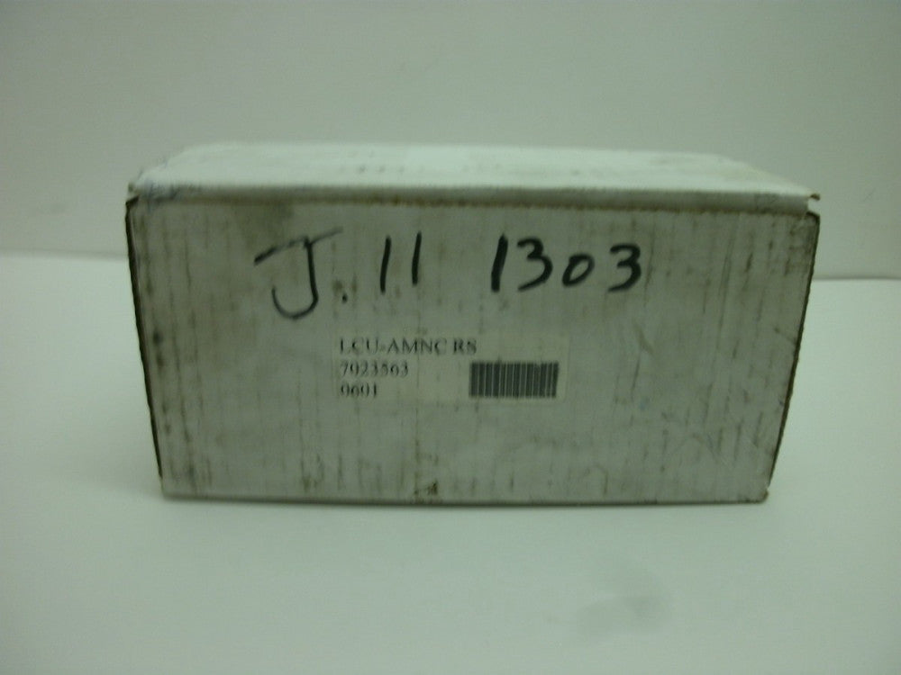 SICK OPTIC LCU-AMNC RS POWER SUPPLY 120/220 VAC POWER REQUIRED 24VDC/2A NIB