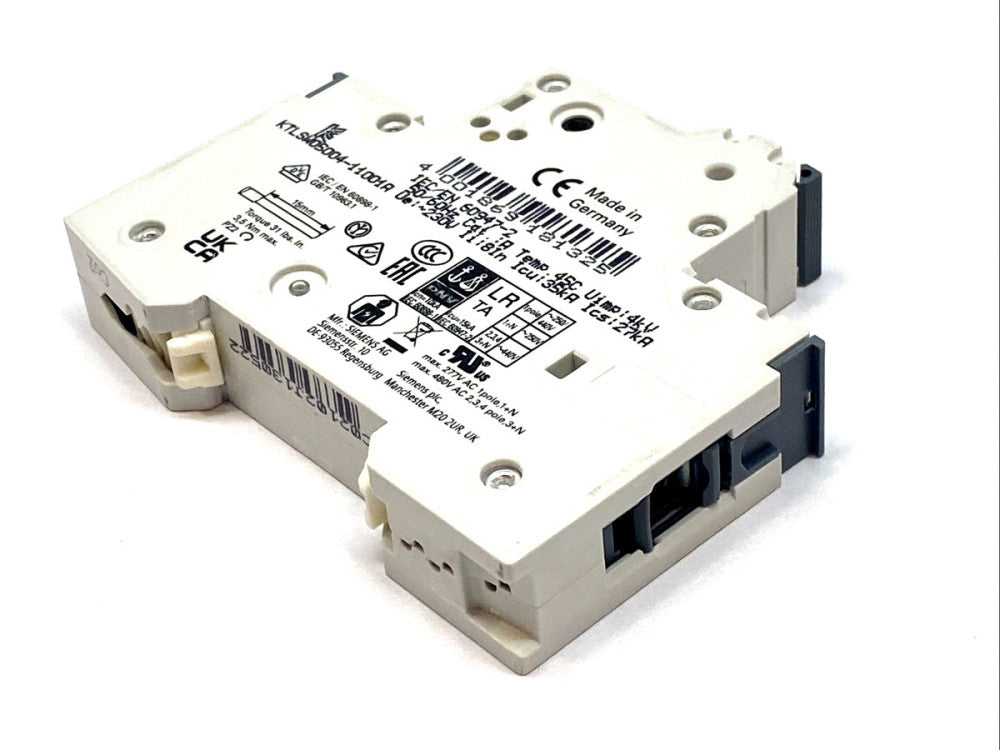 Siemens 5SY4104‑7 Miniature Circuit Breaker 1‑Pole