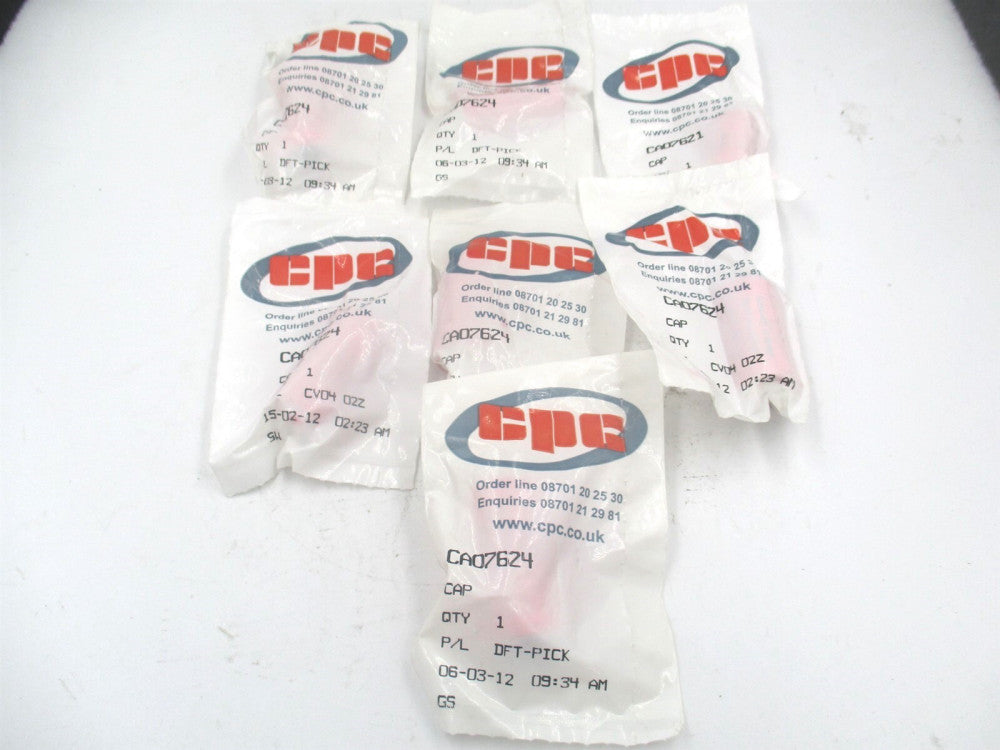 Visation (CA07624) 35VAC, 10 µF Bipolar Electrolytic Capacitor - Lot of 7
