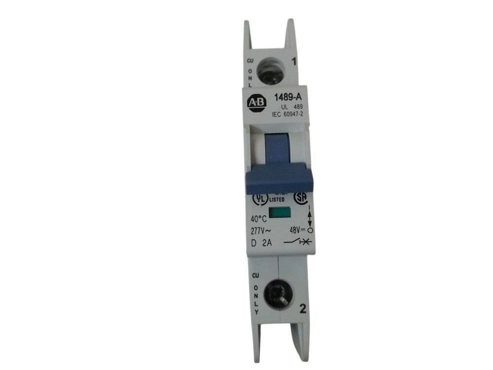 LOT OF 4 ALLEN BRADLEY 1489-A1D020 SER.A 2A CIRCUIT BREAKER UNMP