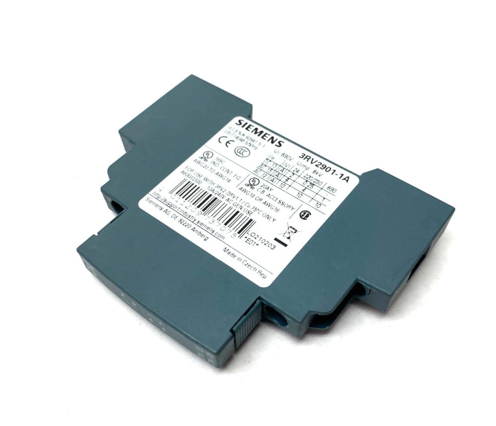 Siemens 3RV2901-1A Lateral Auxiliary Switch 1NO + 1NC
