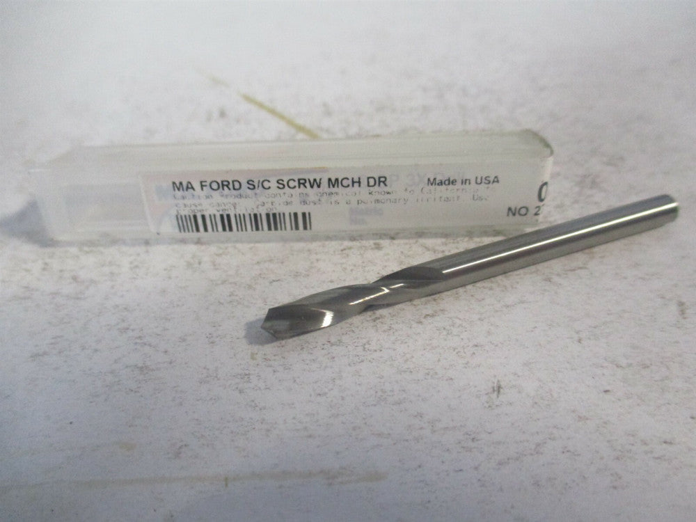 (20614400) #27 118° Spiral Flute Solid Carbide Screw Machine Drill Bit 
