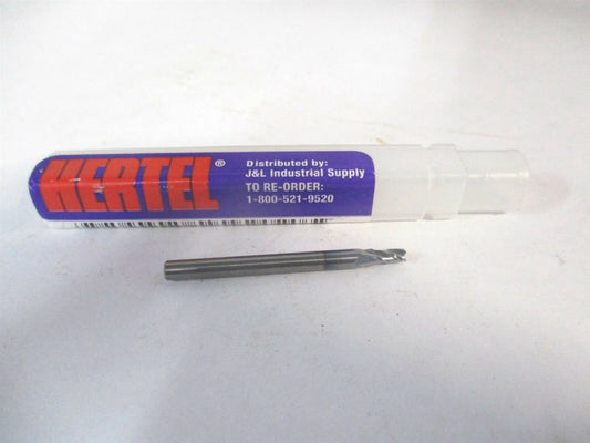(750472) 1/32" x 3/32" x 1/8" x 1-1/2" OAL Solid Carbide 4-Flute Square End Mill