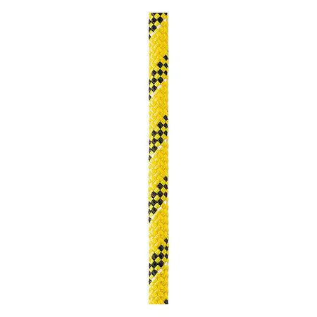 Petzl R078aa01 Fire Rescue Rope, Nylon/Polyester, Yellow