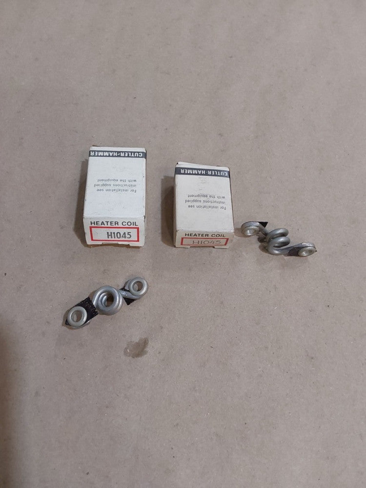 LOT OF 2- CUTLER HAMMER H1045 HEATER COIL