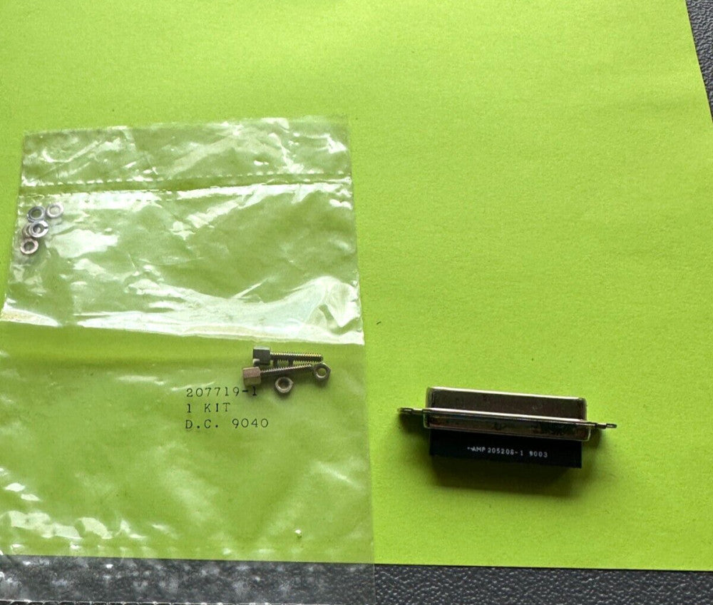 Amp 205208-1 9003 25 Position Crimp Snap Plug Kit P/N 207719-1 - New Fast Ship