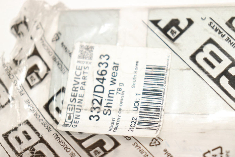 JCB Shim Wear Pad 332/D4633