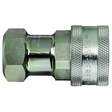 Eaton Aeroquip 5608-8-10S Hydraulic Quick Connect Hose Coupling, Steel Body,