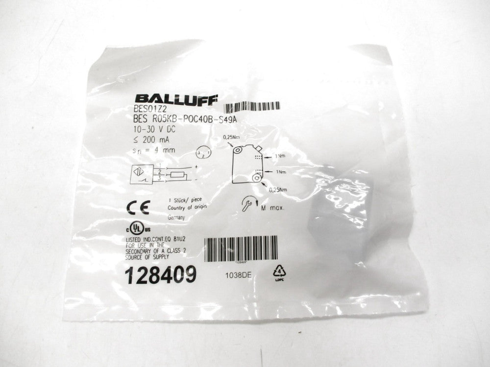 BALLUFF BESR05KB-P0C40B-S49A BES01Z2 10-30VDC NSMP