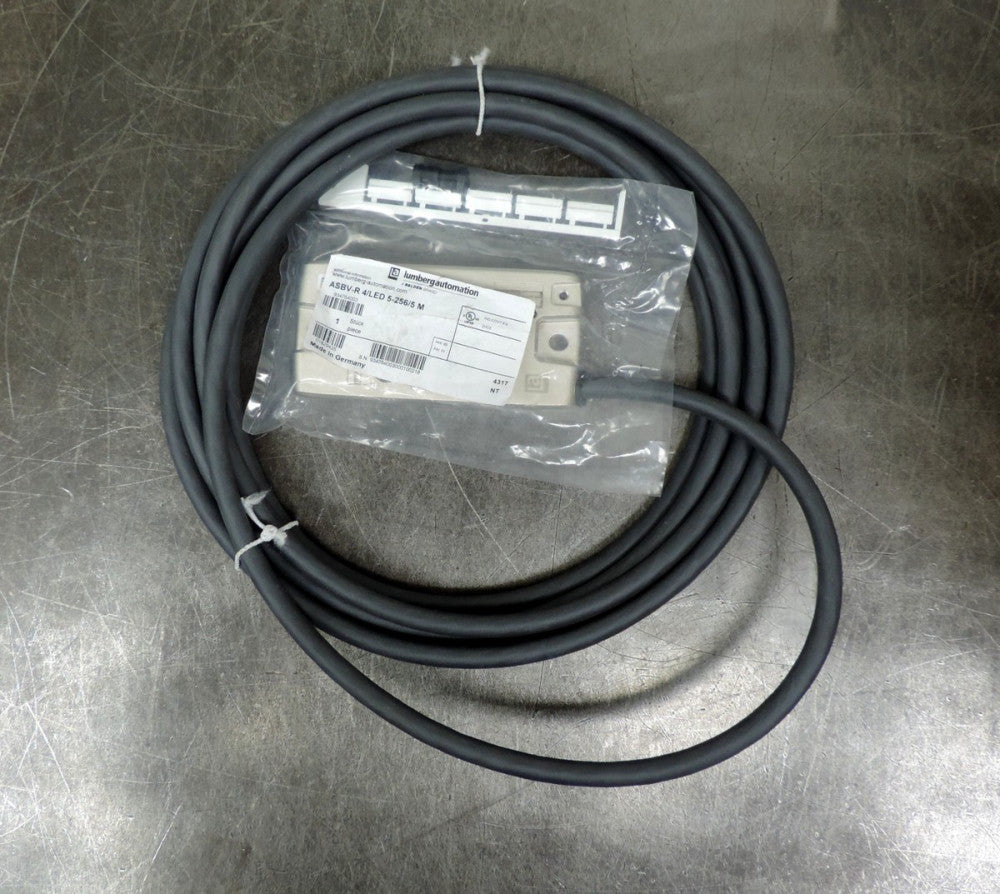 Lumberg Automation Sensor Actuator Cable ASBV-R 4/LED 5-256/5 M