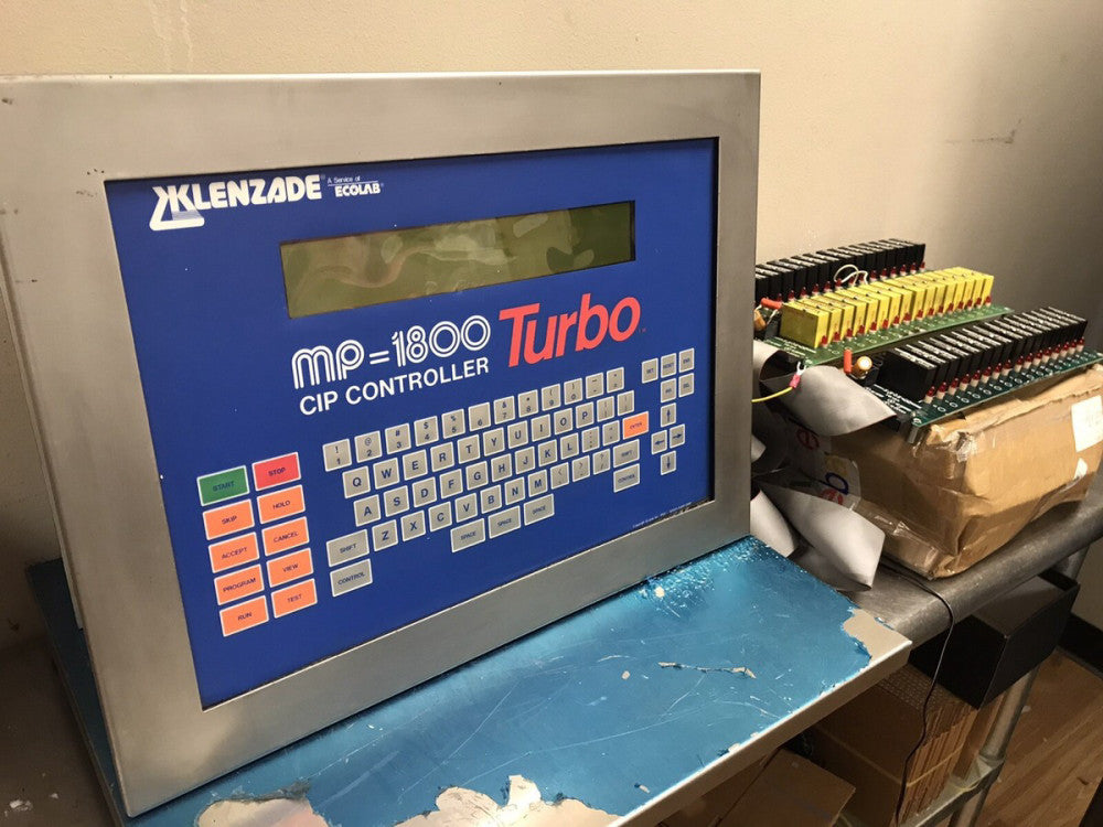 Klenzade MP-1800 Turbo CIP Controller with (3) OPTO-22 I/O Relay Boards