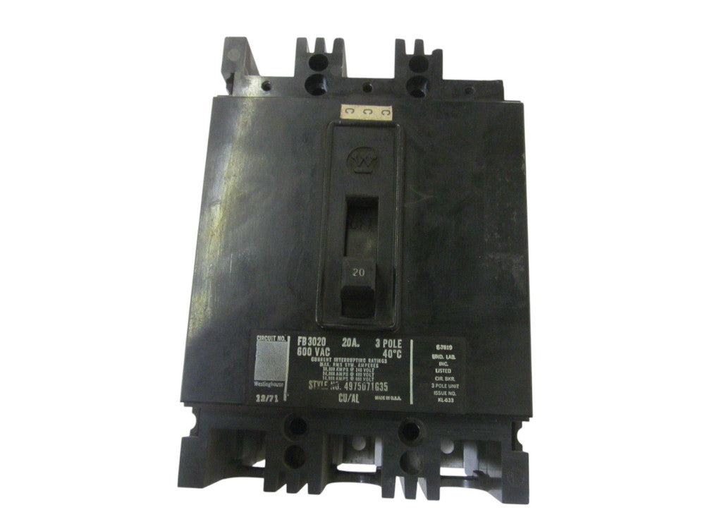 WESTINGHOUSE FB3020 (CRACK) UNMP
