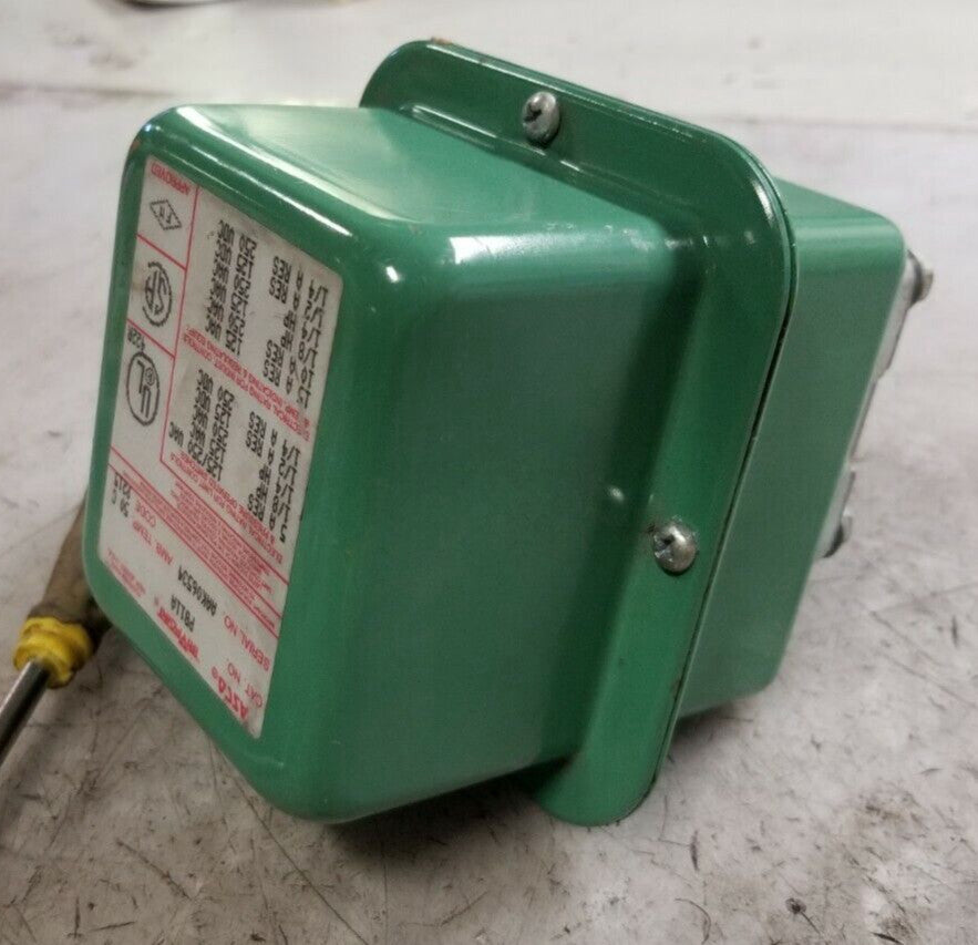 NEW ASCO RF10A21 PRESSURE TRANSDUCER WITH PRESSURE SWITCH PB11A 125/250 VAC