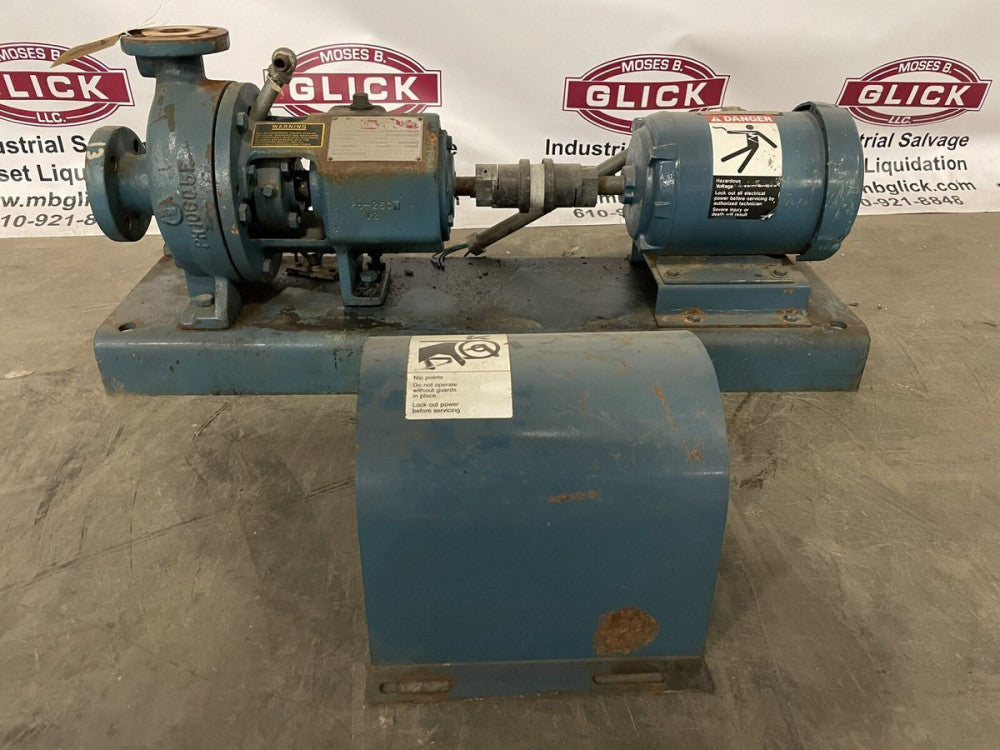 MetPro Dean PH-2111 Cast Iron Centrifugal Pump 1.5HP 70gpm 3PH
