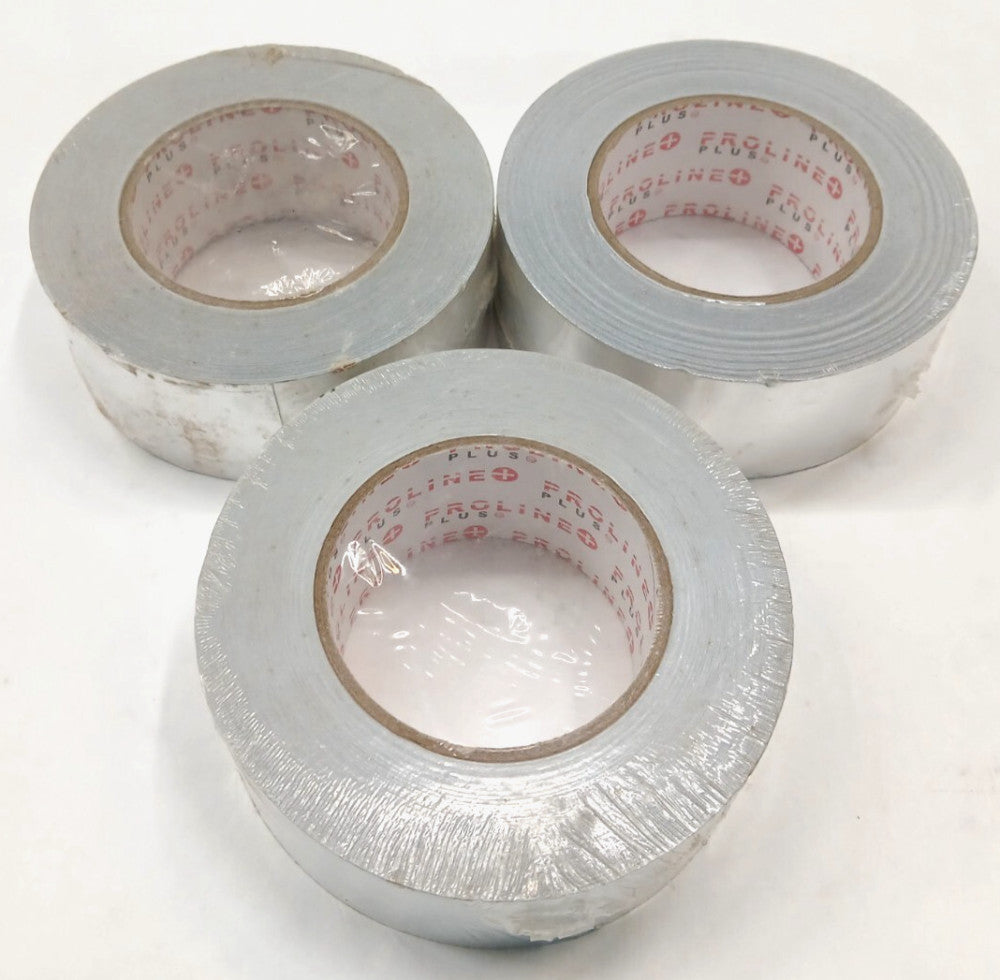 PROLINE PLUS ALUMINUM FOIL TAPE 1.9 IN X 20 YARDS SHIELDING ADHESIVE  LOT OF 3