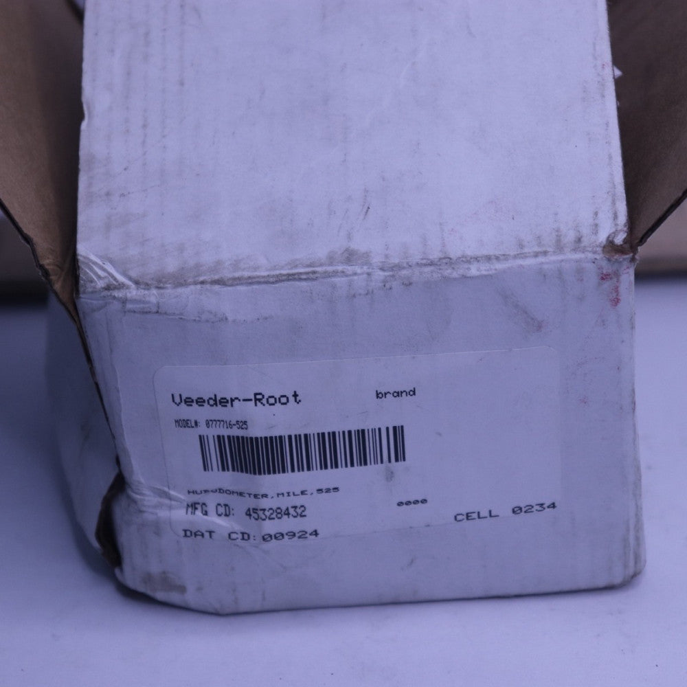 Veeder-Root Mechanical Mile Hubodometer 525:1 Ratio 0777716-525