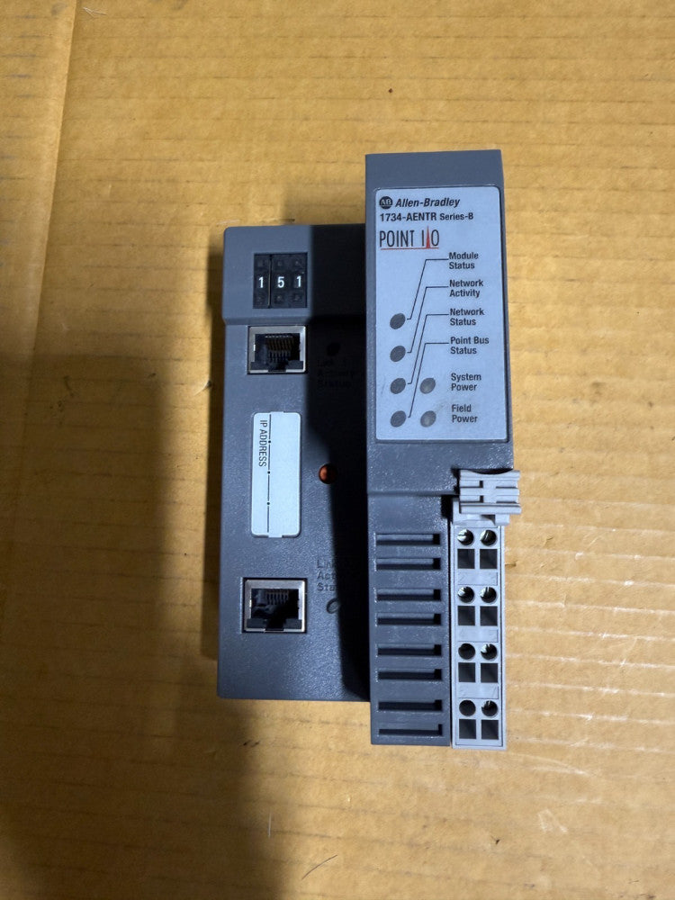 AB 1734-AENTR Ser. B Dual Port Network Adaptor (ITEM#255)