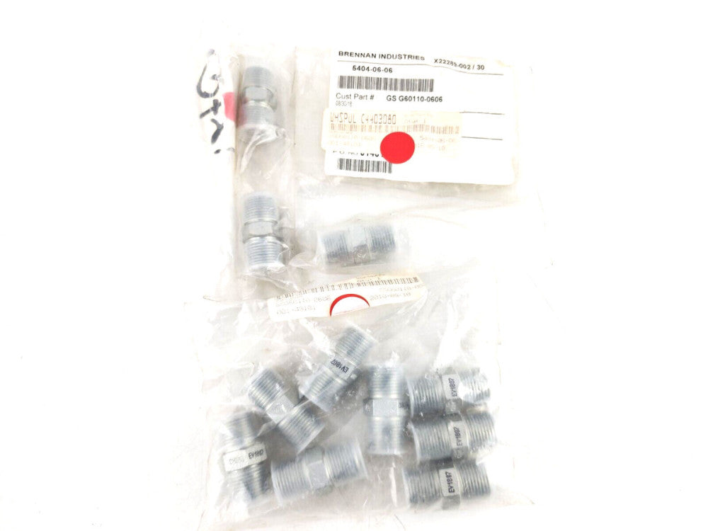 11pcs Hydraulic Adapter G60110-0606 6MP-6MP
