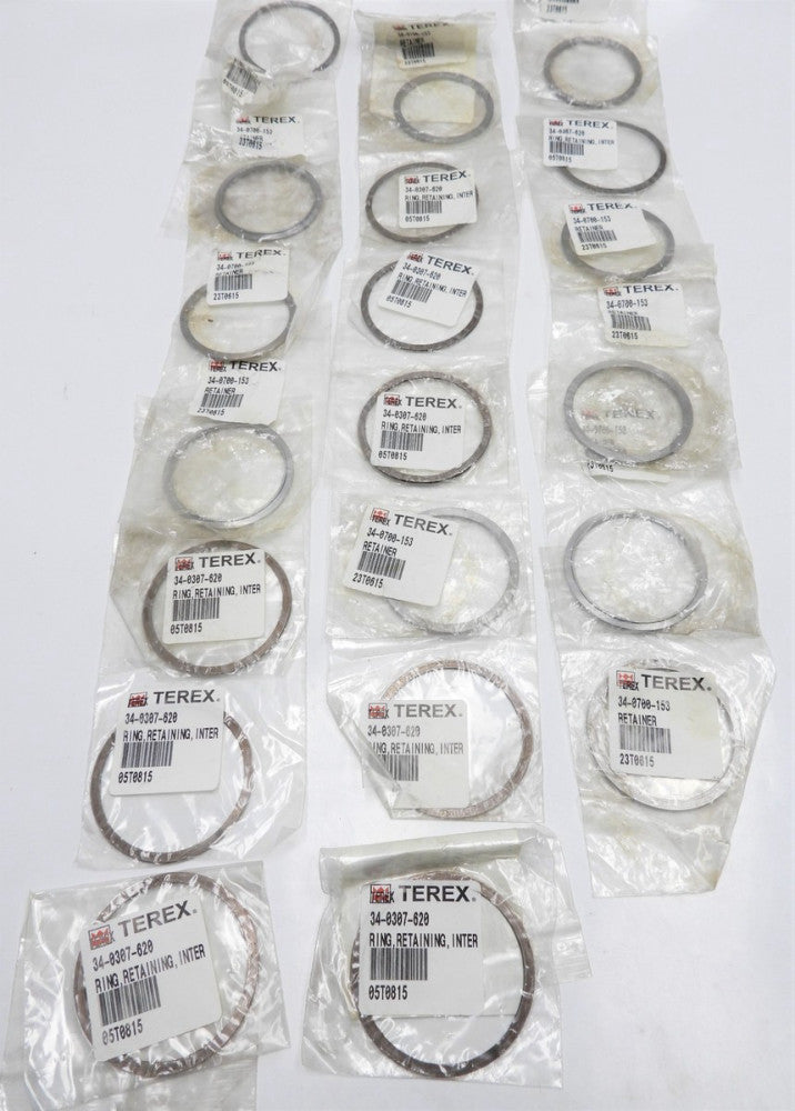 (Lot of 20) Terex 34-0307-620 Retaining Ring, Internal, Axle