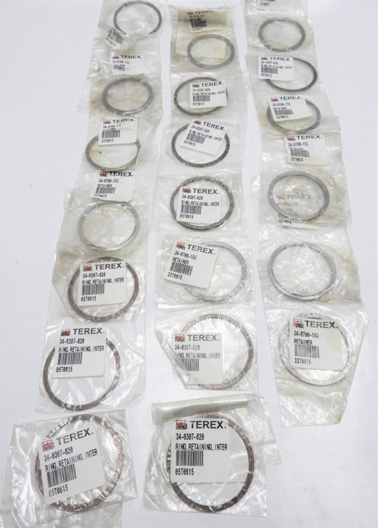 (Lot of 20) Terex 34-0307-620 Retaining Ring, Internal, Axle