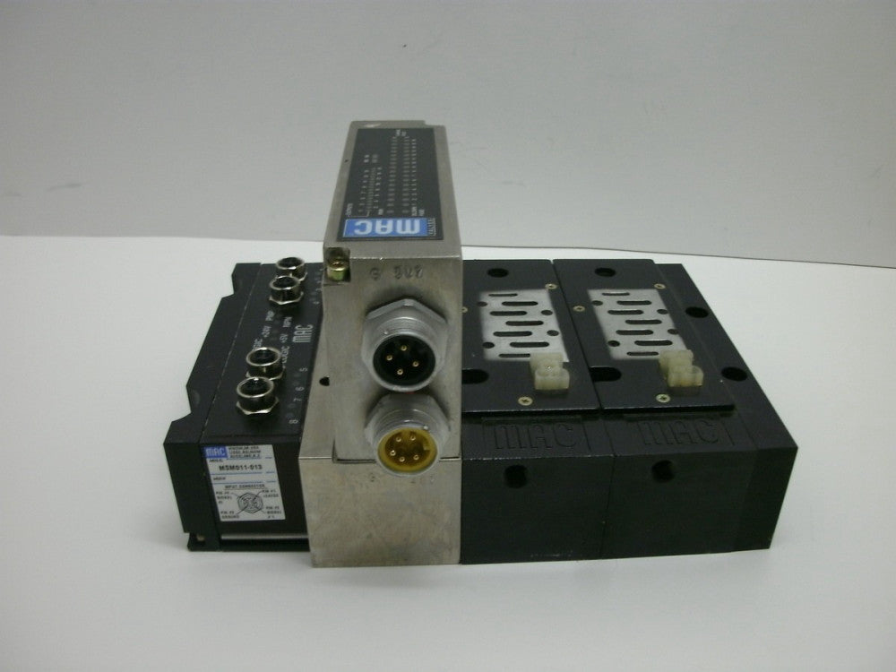 MAC VALVE MSM011-013/SM48DNA-BBAAAM1BP1 W/ MM-P1A-263-M00-B MANIFOLD DEVICE NET