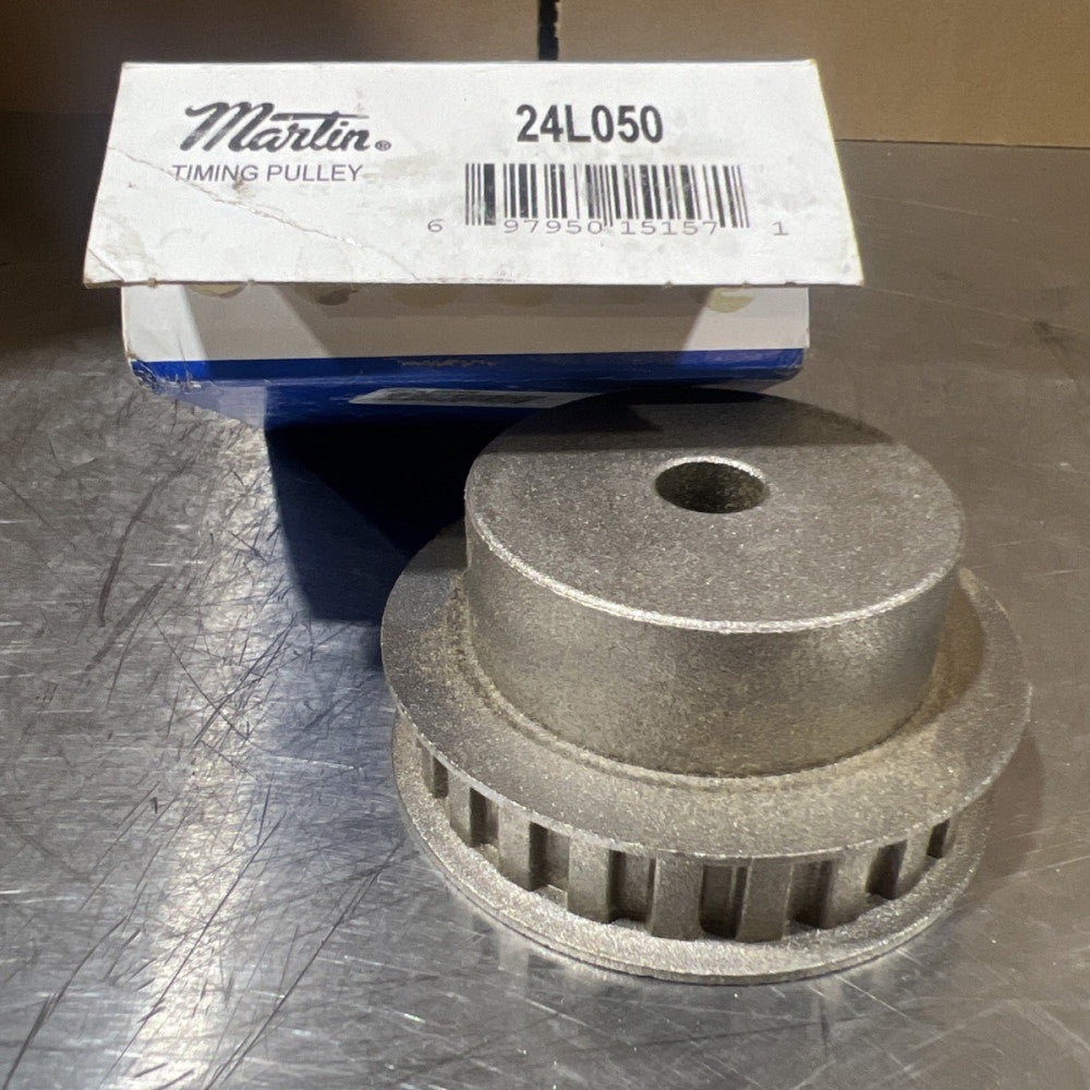 MARTIN 24L050 PULLEY TIMING BELT, SPROCKET 3/8” PITCH, Nos Surplus
