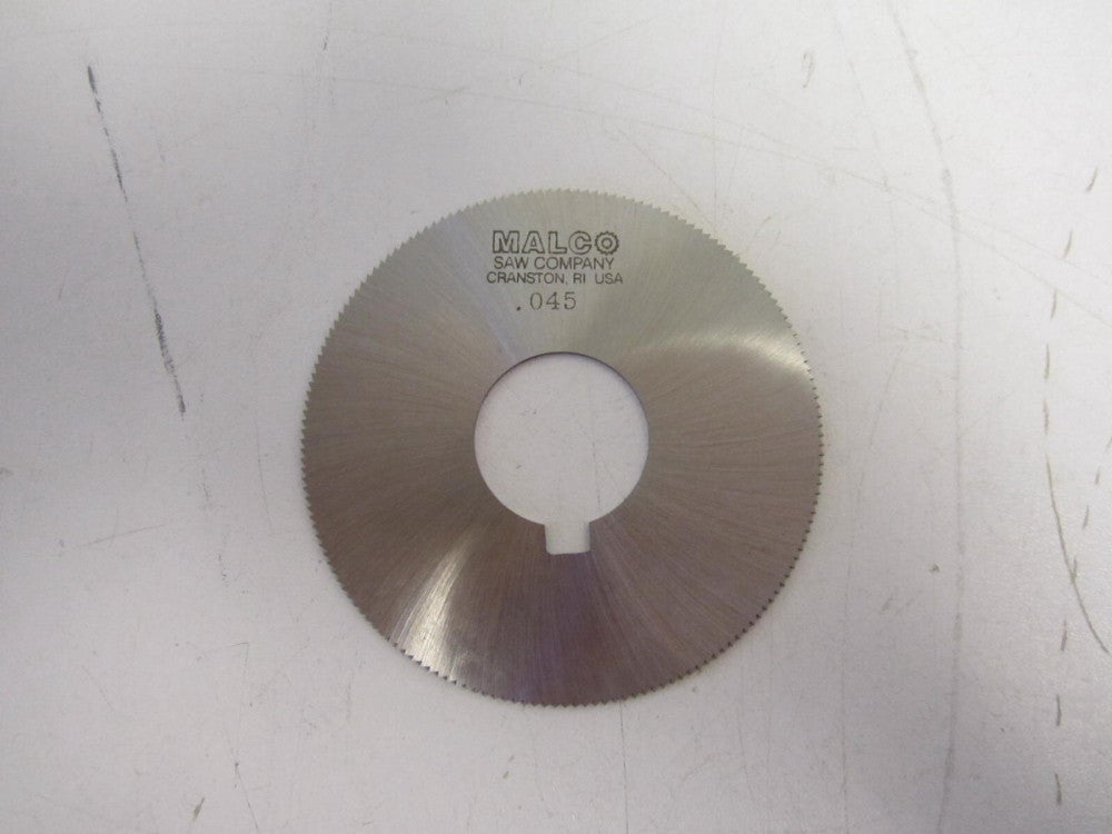 Malco 3" x .045 x 1 HSS 168 Teeth Jewelers Cutting Wheel New 