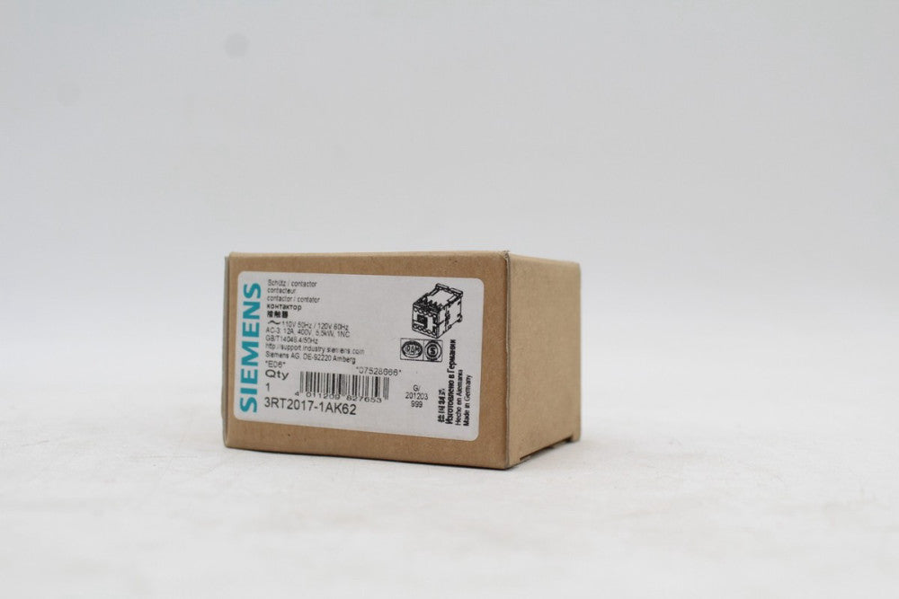 Siemens 3RT2017-1AK62 Contactor Module
