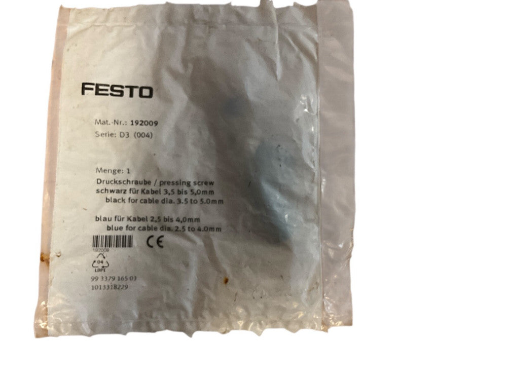 1 PCS Brand New original FESTO SEA-3GS-M8-S 192009 sensor plug