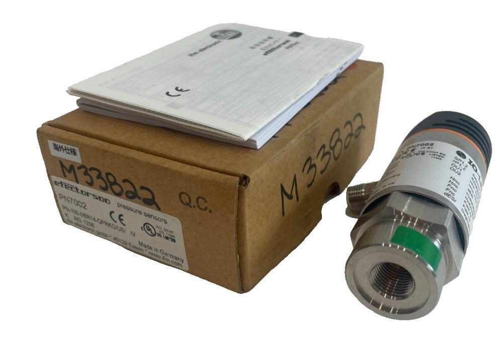 NEW EFECTOR PN-100-SBR14-QFRKG/US/ /V PRESSURE SENSOR PN7002