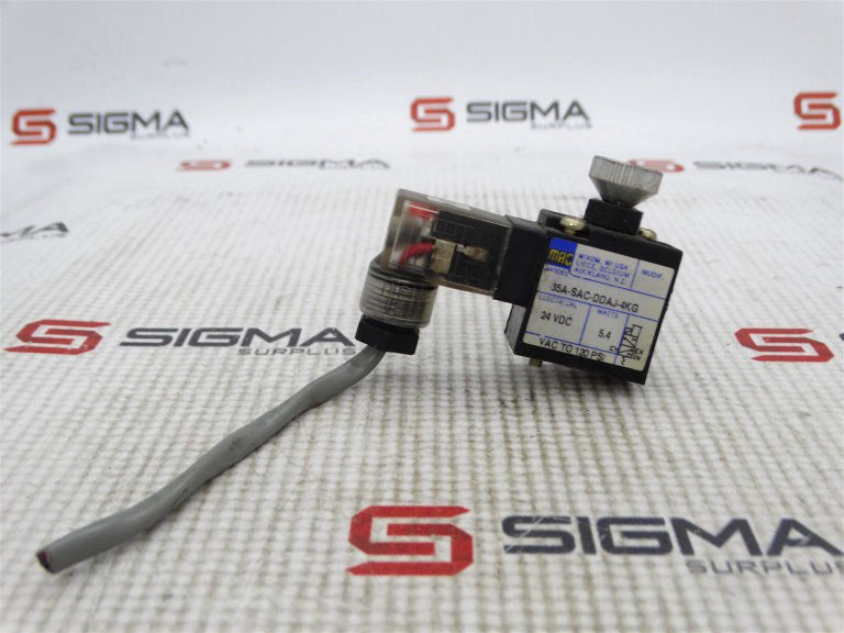 MAC VALVES INC. 35A-SAC-DDAJ-4KG VALVE