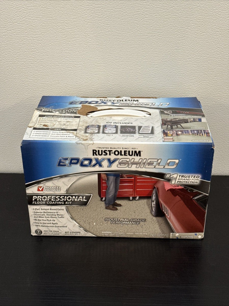 Rust-Oleum 203373 EPOXYSHIELD Professional Floor Coatings - Silver Gray