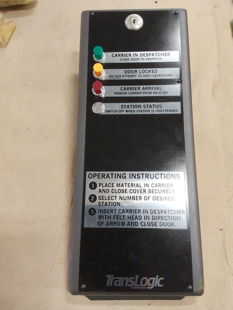 TRANSLOGIC INTERFACE PANEL....086-1353-01