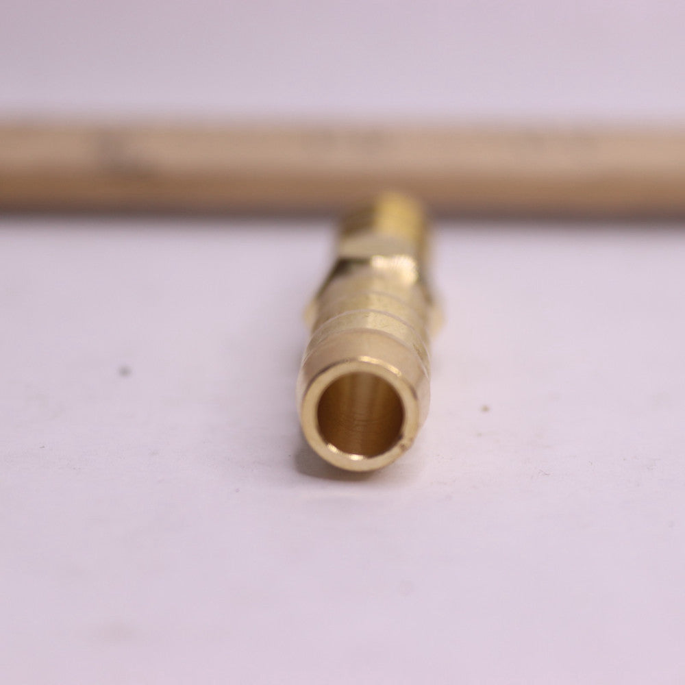 Straight Hose Pipe Fitting Equal Barb Water Pipe Joint Brass 5MM - 5MM