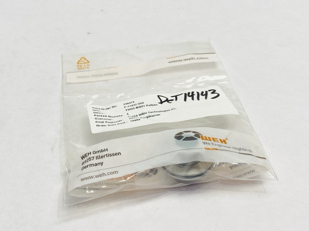 WEH F-11037-000 TW02-BG01 Piston For F-FE01