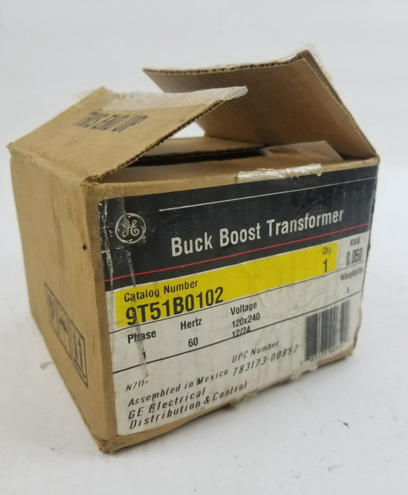 New GE 9T51B0102 Buck Boost Transformer GT1095 - 120x240V, 0.050 kVA
