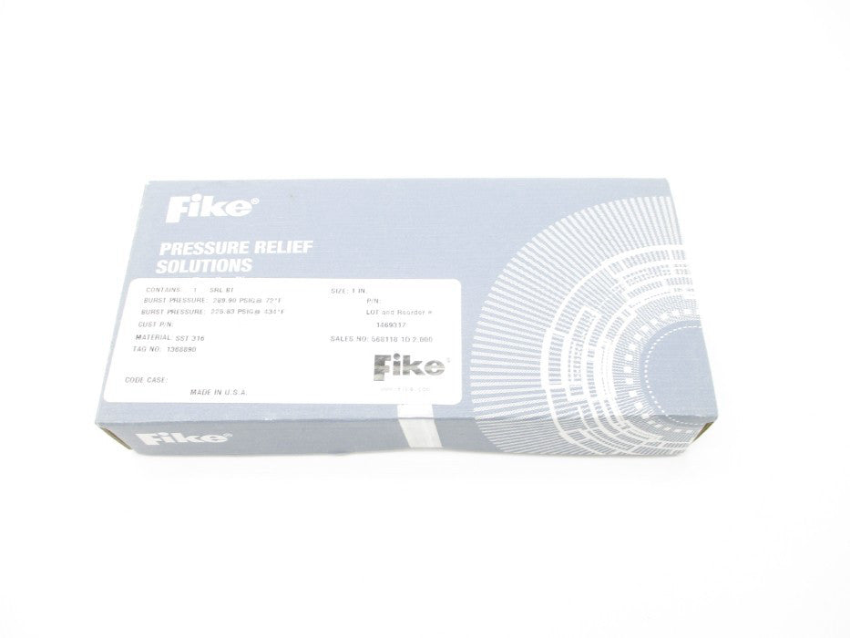 FIKE SRL-BT-1 1469317 289.90PSIG NSFS