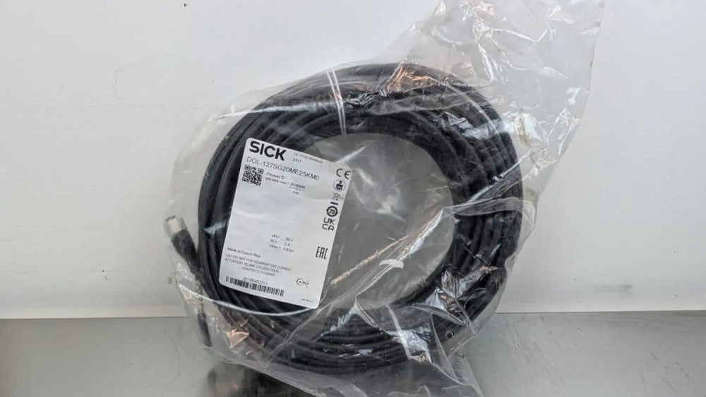 Sick DOL-127SG20ME25KM0 Cable 2076545 20m 8-Pin Straight Female to 7-Wire Shield
