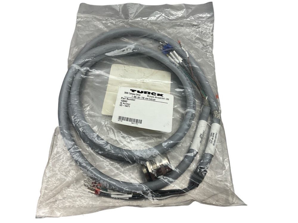 TURCK 173K357G03 (13062) CABLE ASSEMBLY ID NO. U2-16471, Stacker B250 PWR W4007