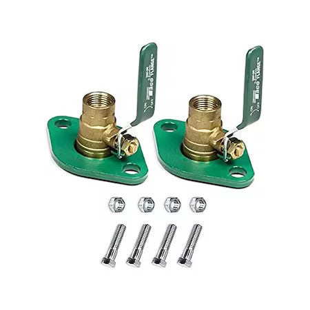Taco Sfl-075T Isolation Flange,3/4"Fnpt,Brass/Steel
