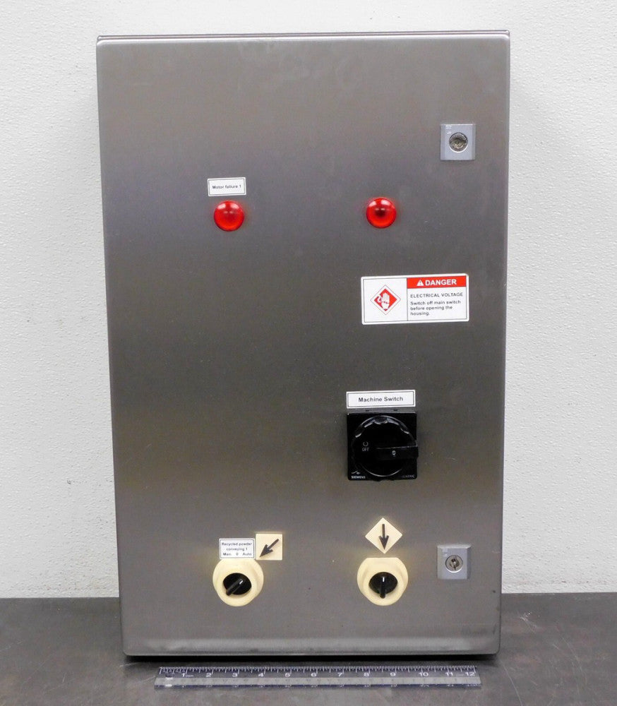 Transitube KT/2004309-3/5 Electrical Box Enclosure 380x600x210mm Stainless Steel